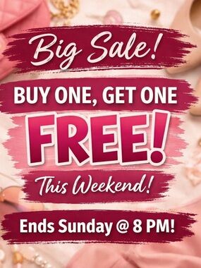 BOGO sale!